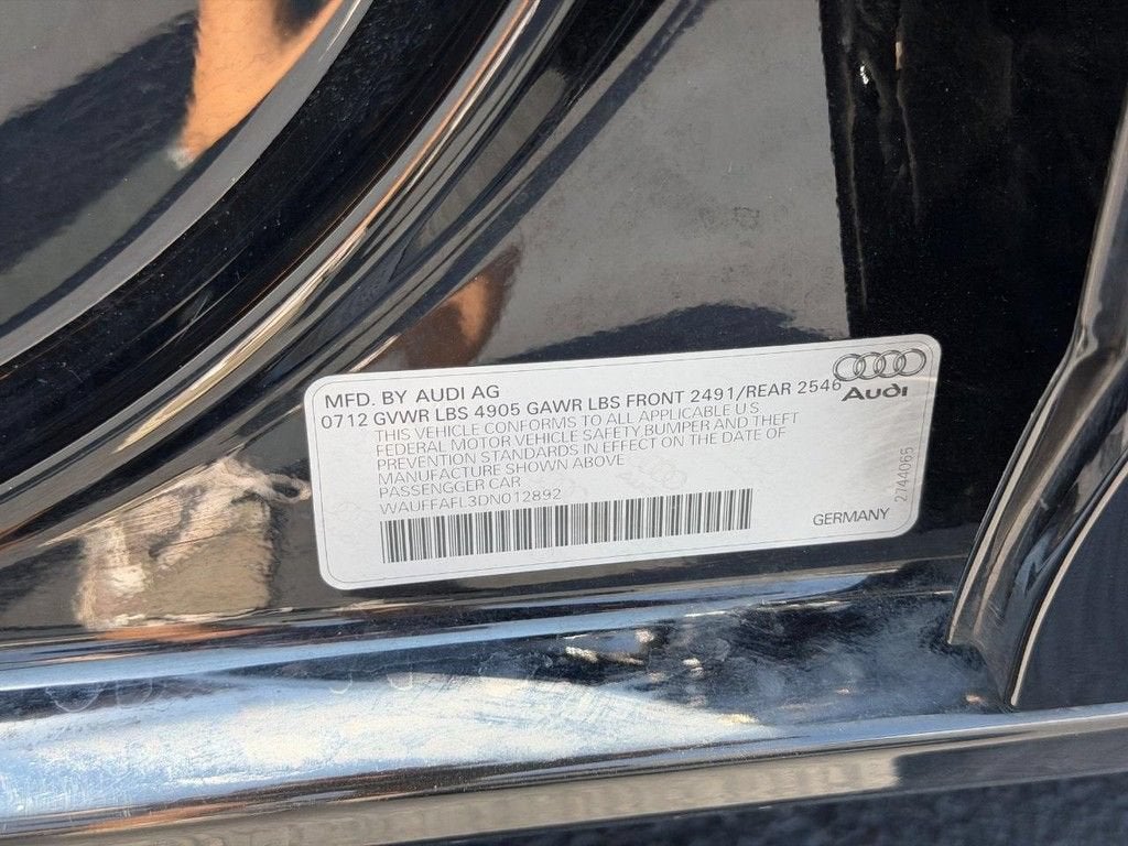 2013 Audi A4 Premium Plus
