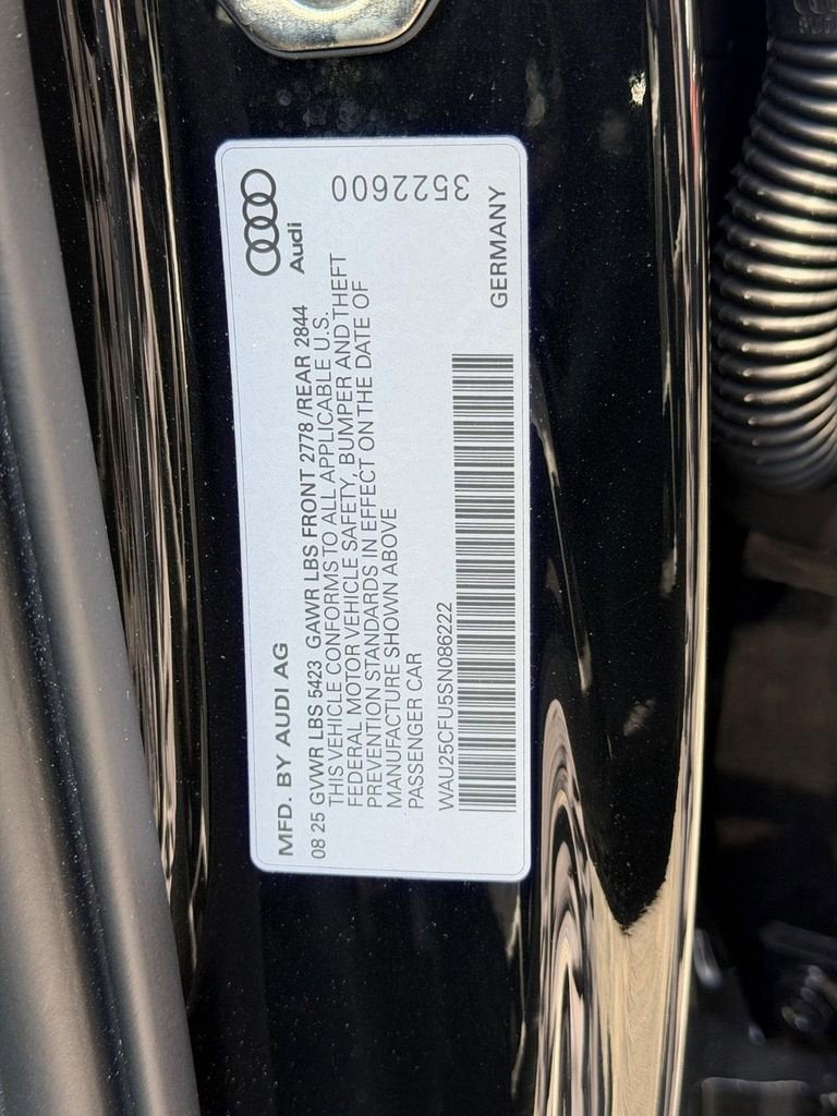 2023 Audi S8 4DR 4.0 TFSI
