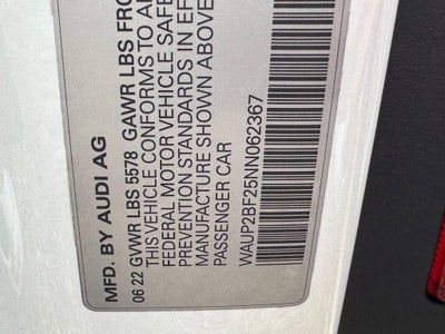 2022 Audi A7 Premium