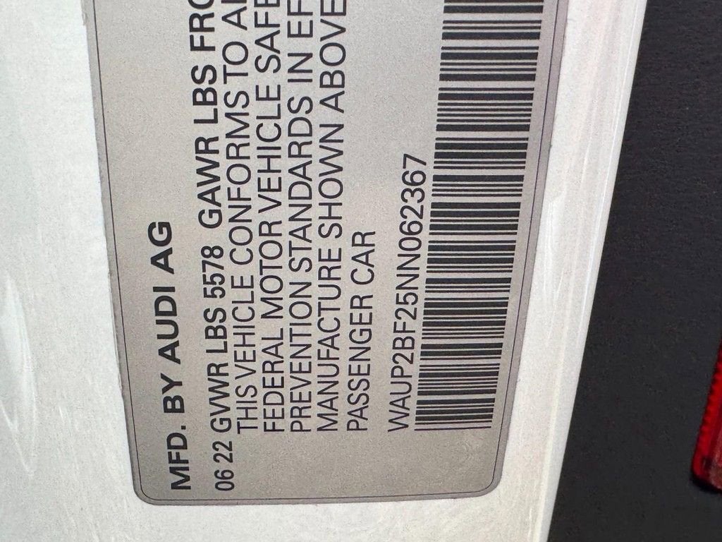 2022 Audi A7 Premium