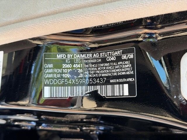 2009 Mercedes-Benz C-Class 3.0L Sport