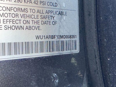 2021 Audi RS Q8 4DR 4.0 TFSI QTRO