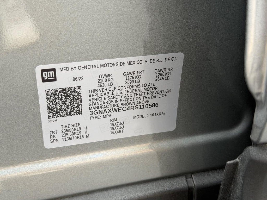 2024 Chevrolet Equinox AWD 4dr RS