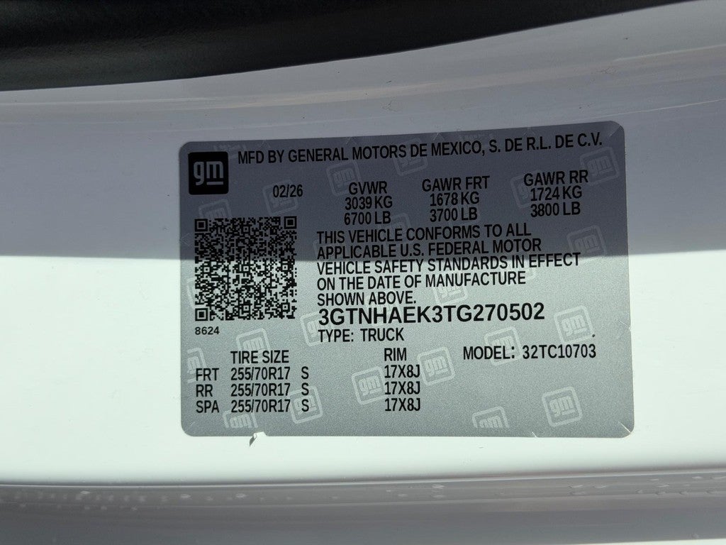 2026 GMC Sierra 1500 2WD Reg Cab 126" Pro