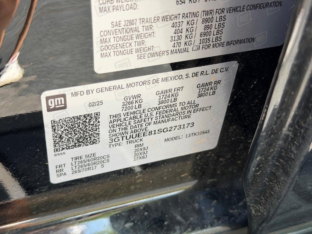 2025 GMC Sierra 1500 4WD Crew Cab 147" AT4
