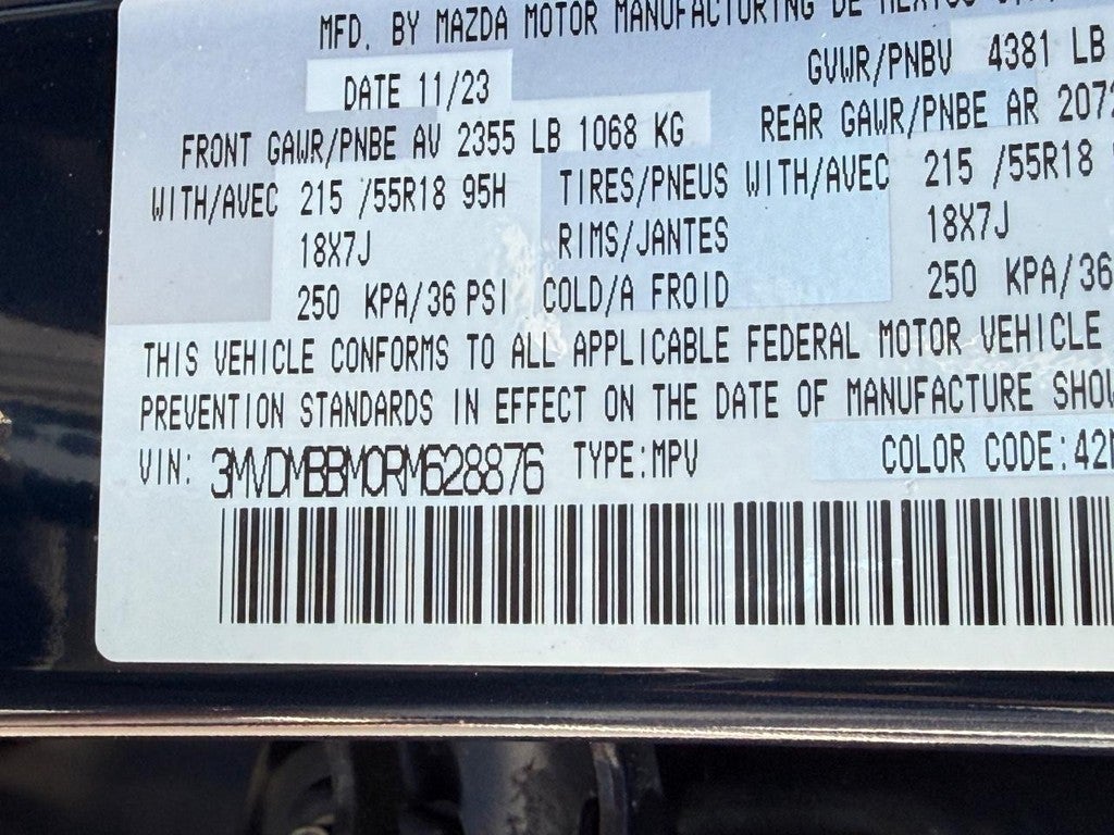 2024 Mazda Mazda CX-30 2.5 S Select Sport