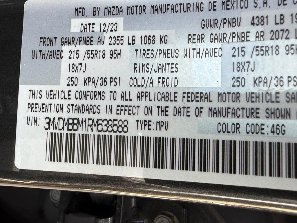 2024 Mazda Mazda CX-30 2.5 S Select Sport