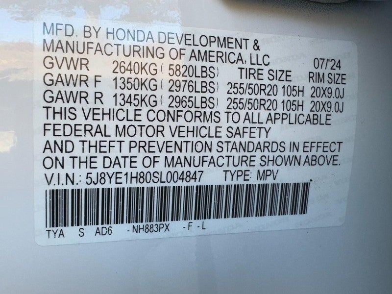 2025 Acura MDX SH-AWD w/Advance Package