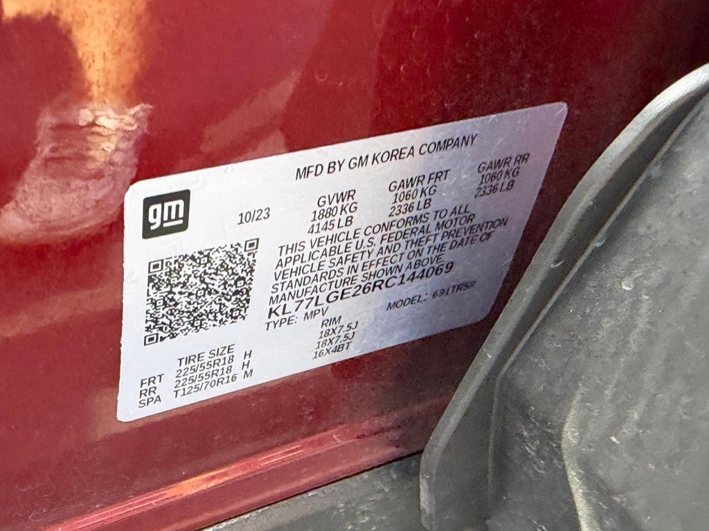 2024 Chevrolet Trax FWD 4dr 1RS
