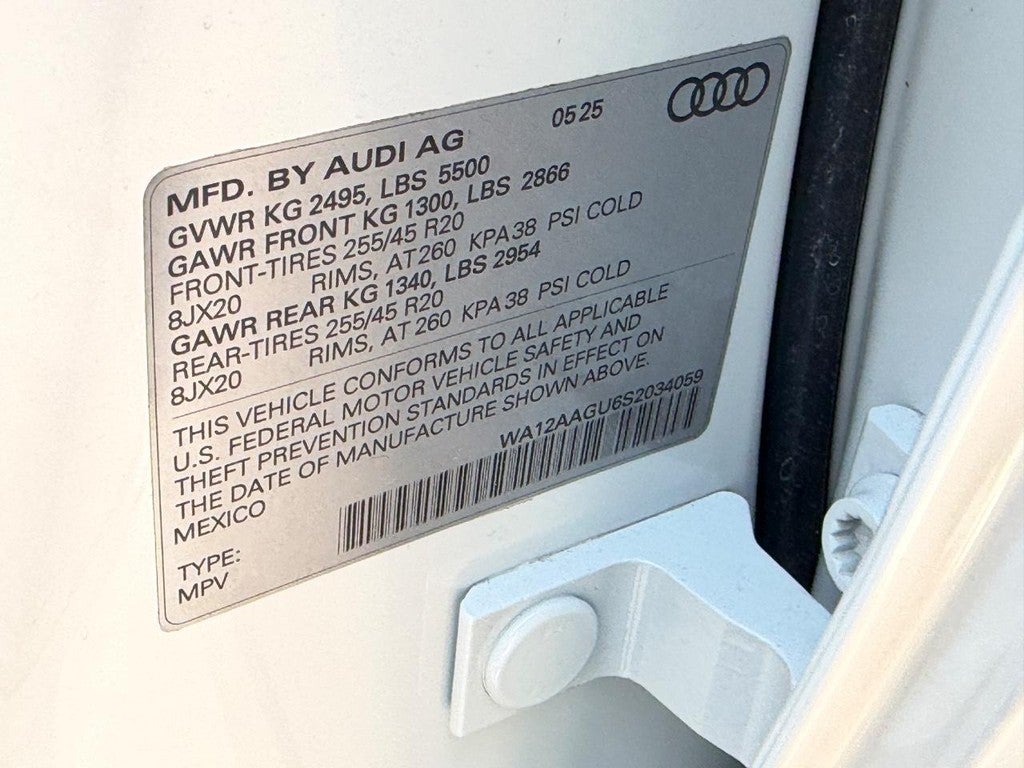 2025 Audi Q5 Premium Plus 2.0 TFSI quattro