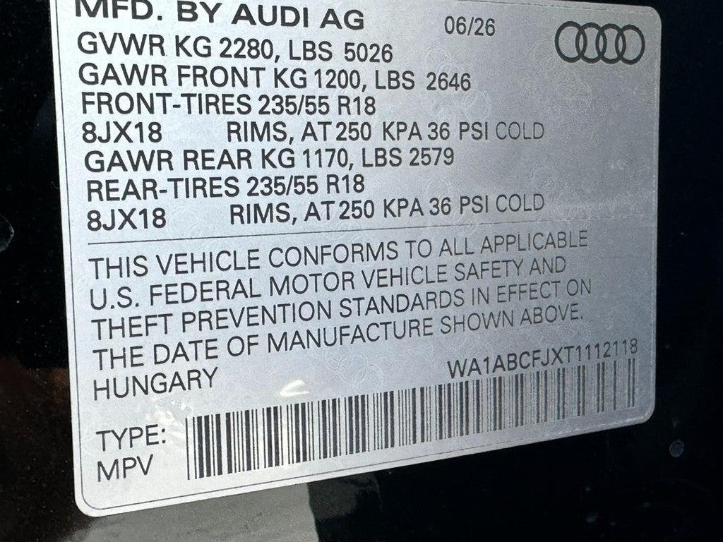 2026 Audi Q3 S line quattro