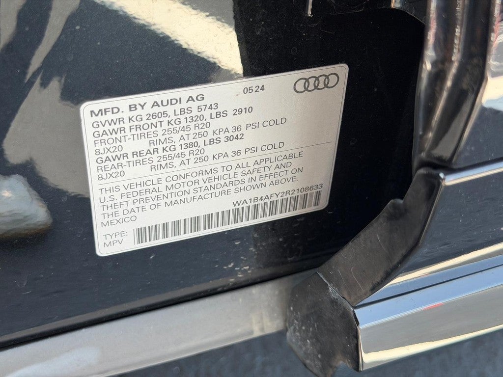 2024 Audi SQ5 Premium Plus 3.0 TFSI quattro