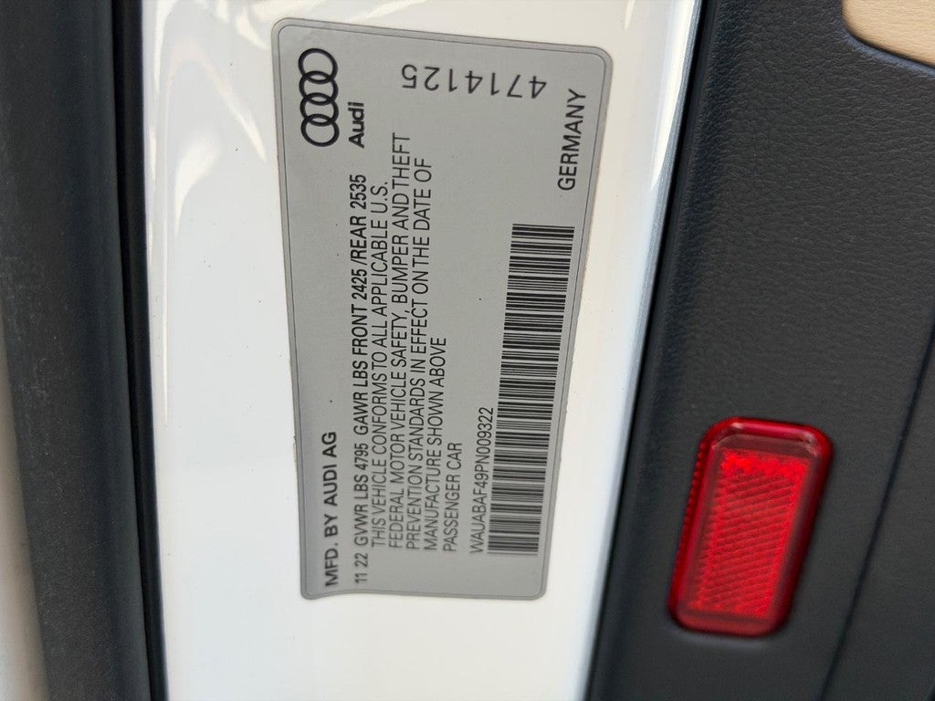 2023 Audi A4 Sedan Premium 40 TFSI quattro