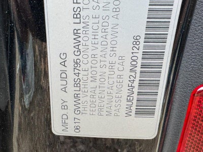 2018 Audi A4 2.0 TFSI Premium Plus S Tronic quattro AWD