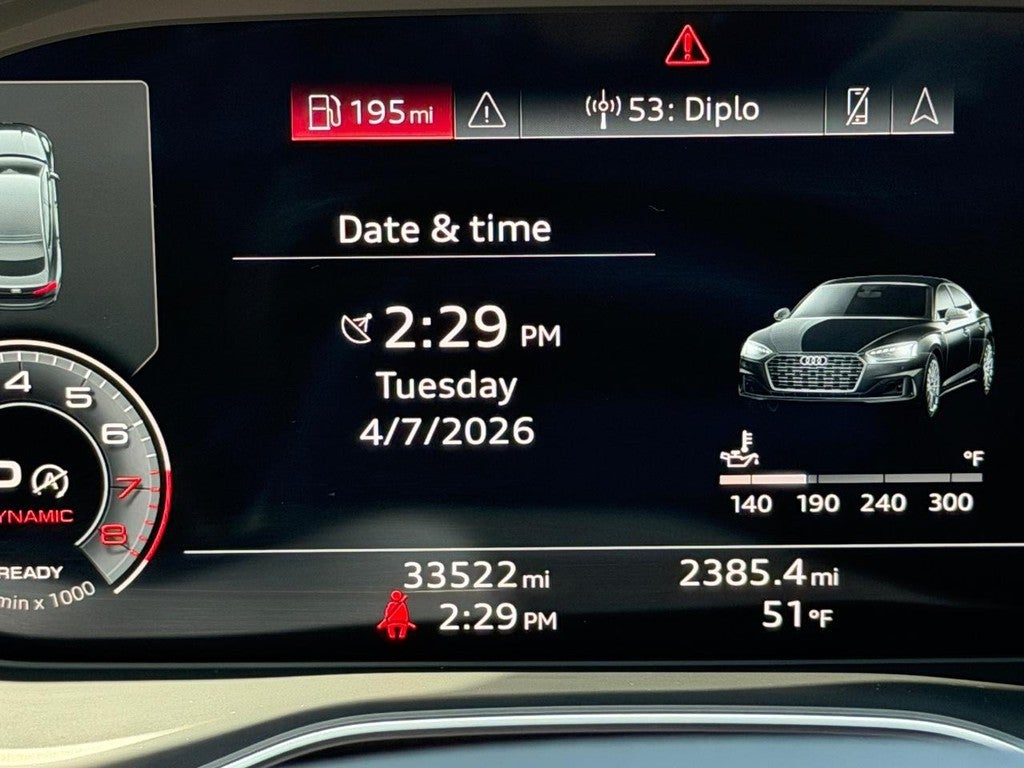 2023 Audi A5 Sportback S line Premium Plus 45 TFSI quattro