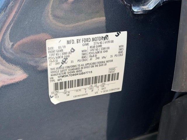 2019 Ford Explorer XLT FWD
