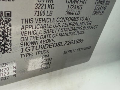 2020 GMC Sierra 1500 4WD Crew Cab 147" SLT