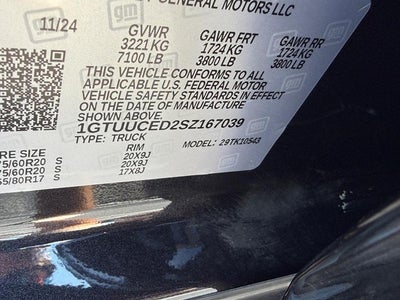 2025 GMC Sierra 1500 4WD Crew Cab 147" Elevation w/3SB