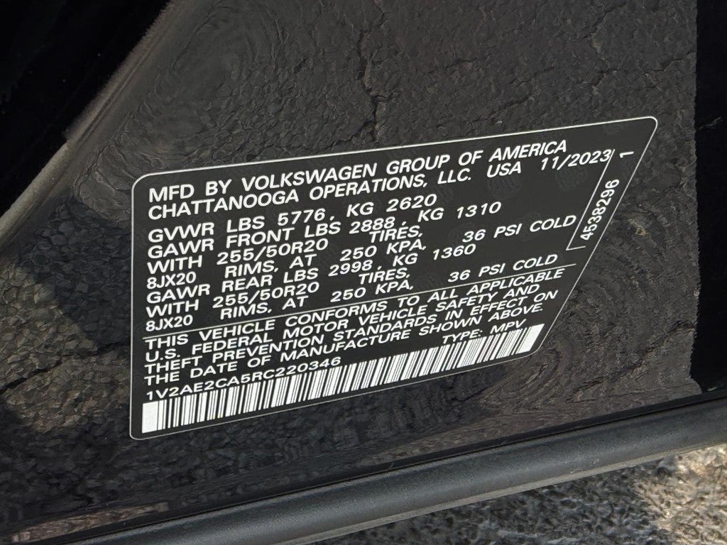 2024 Volkswagen Atlas Cross Sport 2.0T SEL R-Line 4MOTION
