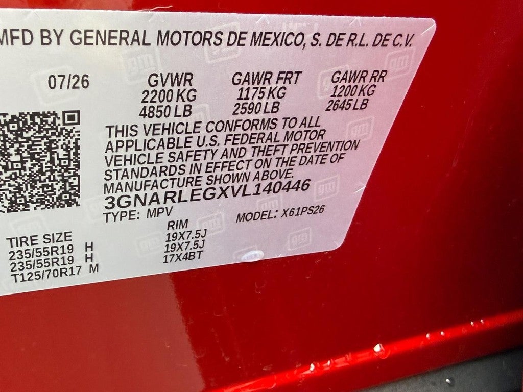 2027 Chevrolet Equinox FWD 4dr RS w/1RS