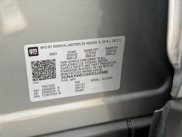 2024 Chevrolet Equinox AWD 4dr RS
