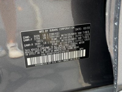 2023 Subaru Outback Touring XT CVT