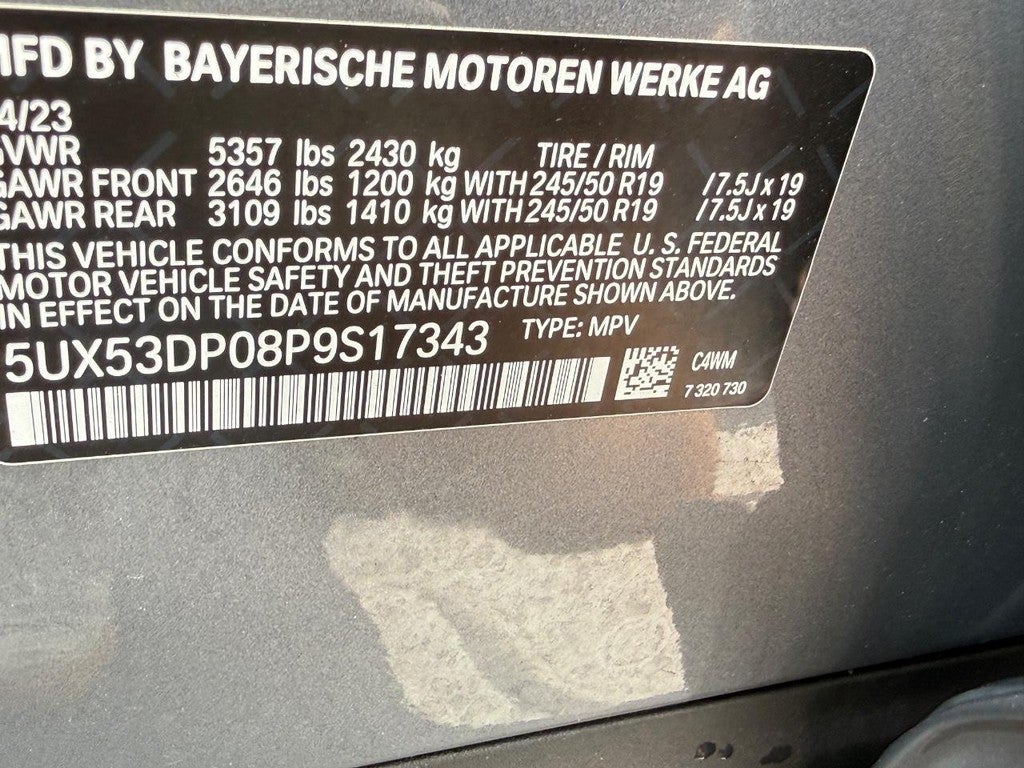 2023 BMW X3 xDrive30i Sports Activity Vehicle