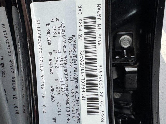 2026 Mazda Mazda3 Sedan 2.5 S Preferred FWD