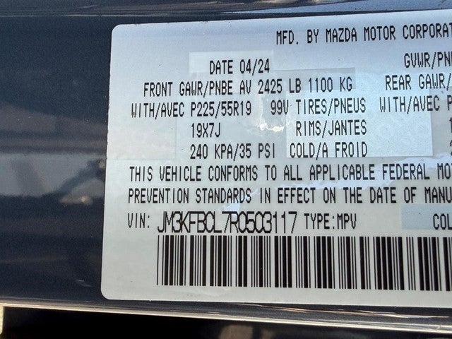 2024 Mazda Mazda CX-5 2.5 S Carbon Edition AWD
