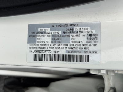 2019 Mazda Mazda CX-5 Touring AWD