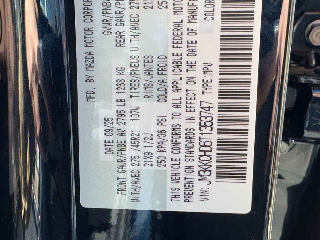 2026 Mazda Mazda CX-90 3.3 Turbo Premium Sport