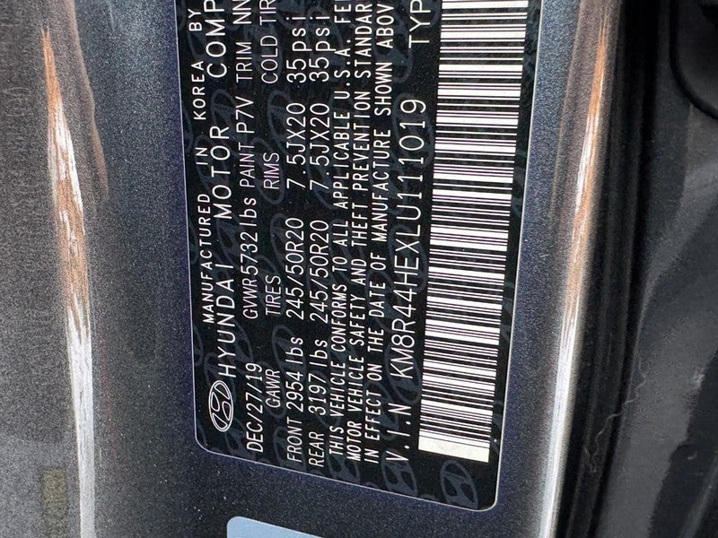 2020 Hyundai Palisade SEL FWD