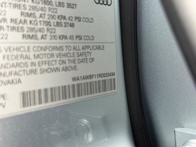2024 Audi SQ8 Premium Plus 4.0 TFSI quattro