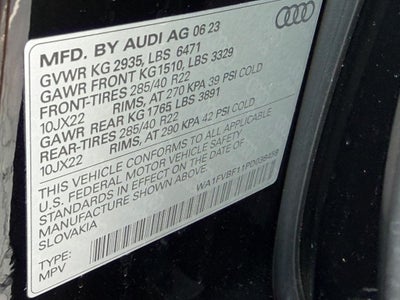 2023 Audi Q8 Prestige 55 TFSI quattro