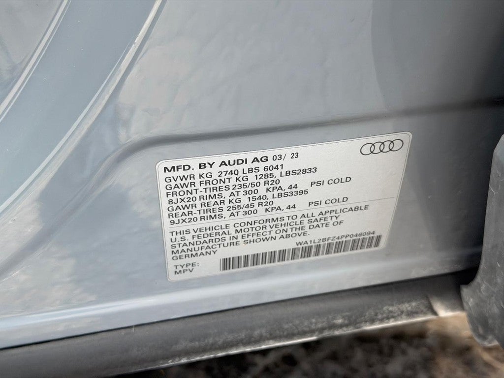 2023 Audi Q4 e-tron Premium Plus 50 quattro