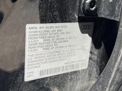 2025 Audi Q7 Premium Plus 55 TFSI quattro