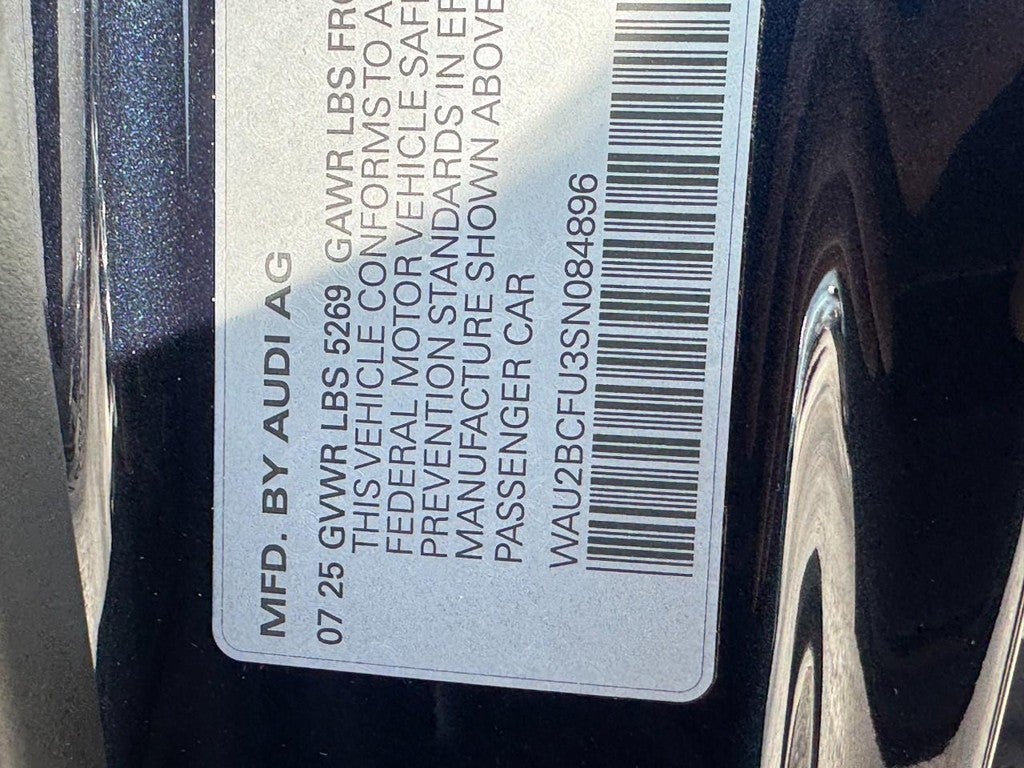 2025 Audi A5 Premium Plus 2.0 TFSI quattro