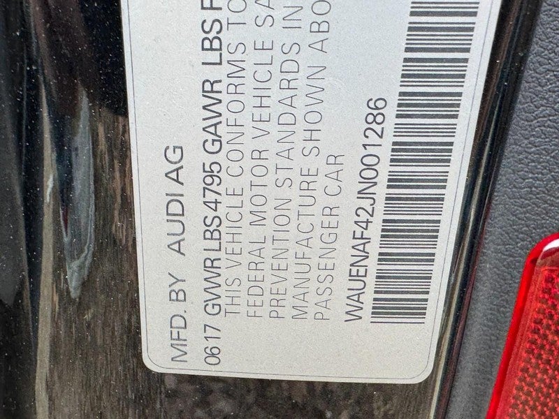 2018 Audi A4 2.0 TFSI Premium Plus S Tronic quattro AWD