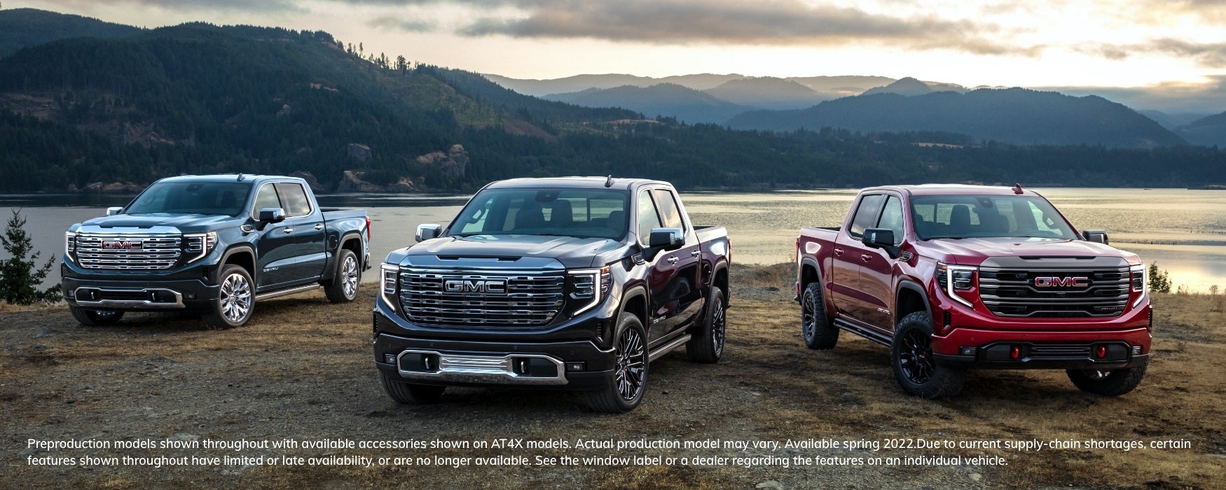 Lineup of Sierra 1500