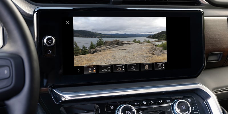 2024 GMC Sierra 1500 interior backup camera infotainment system