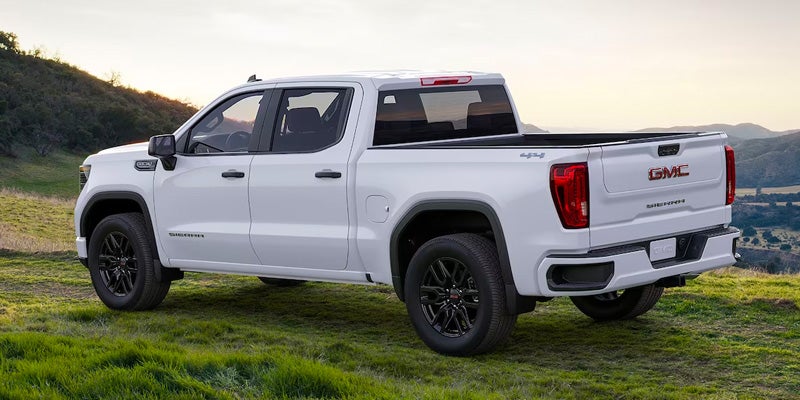 White 2024 GMC Sierra 1500 off-road