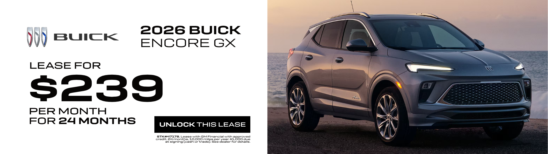 2026 Buick Encore GX Lease $239