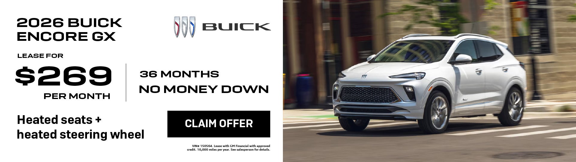 2026 Buick Encore GX Lease $269