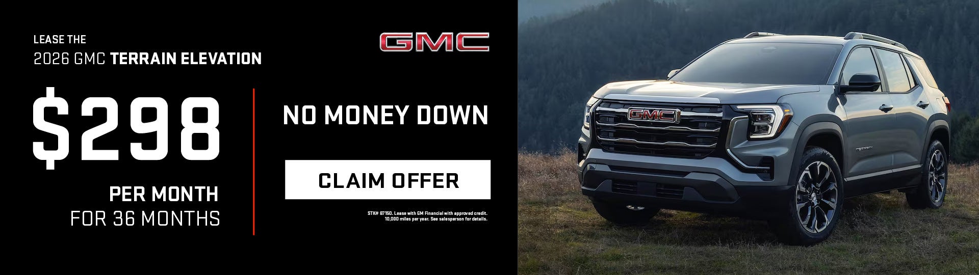 2026 Terrain Lease $298