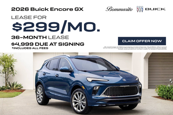 2026 Buick Encore GX Lease $299 Per Month