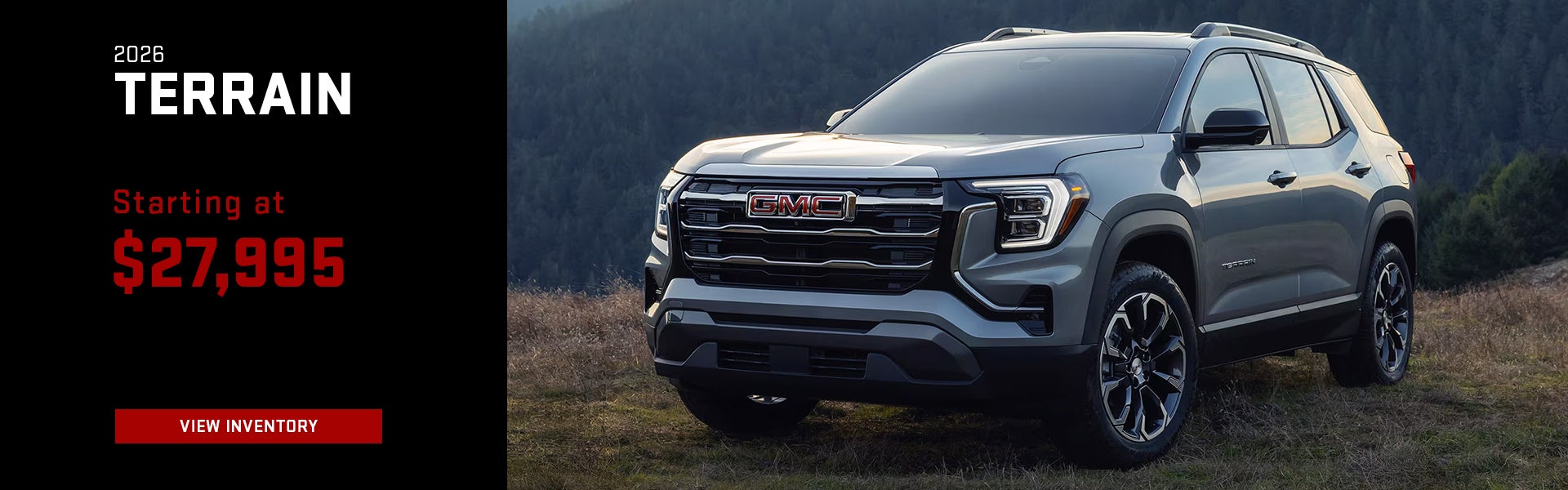 2026 Terrain Starting T $27,995