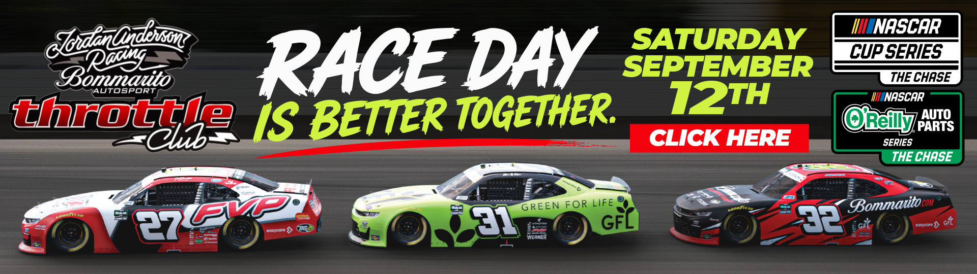 Race Day is Better Together